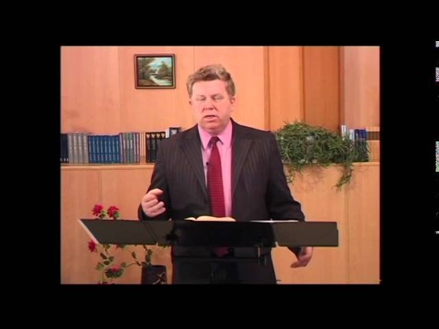 Франц Тиссен Ориентиры благовестника Диск 1 | BlagoTube - христианский видеопортал