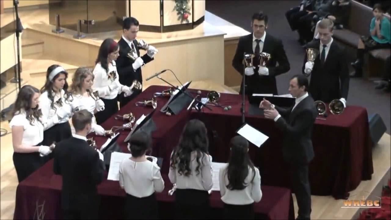 ПРИДИТЕ К МЛАДЕНЦУ оркестр колокольчиков .handbells